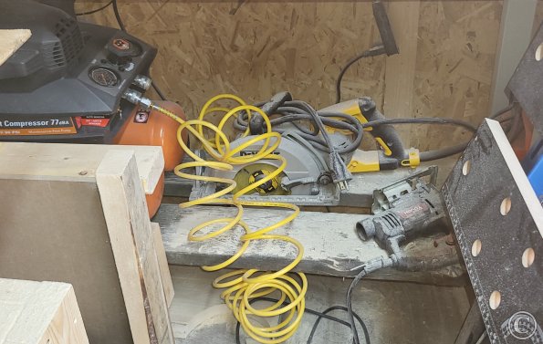 Compressor and saws