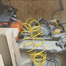 Compressor and saws