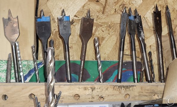 Loose drill bits
