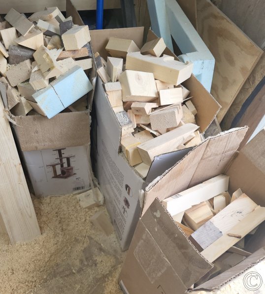 Wood scraps