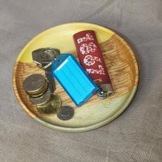Blue and Yellow plate