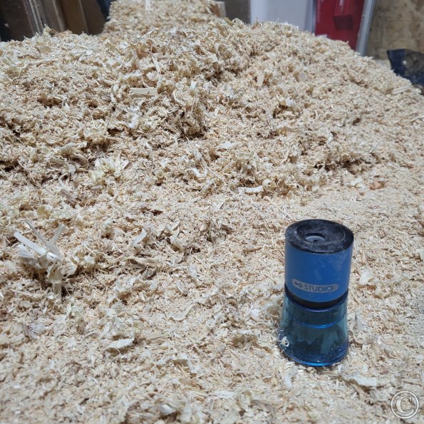 Lots of shavings